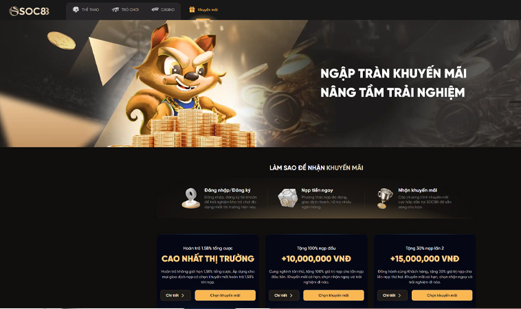 Thưởng Nạp Lần Đầu 100%