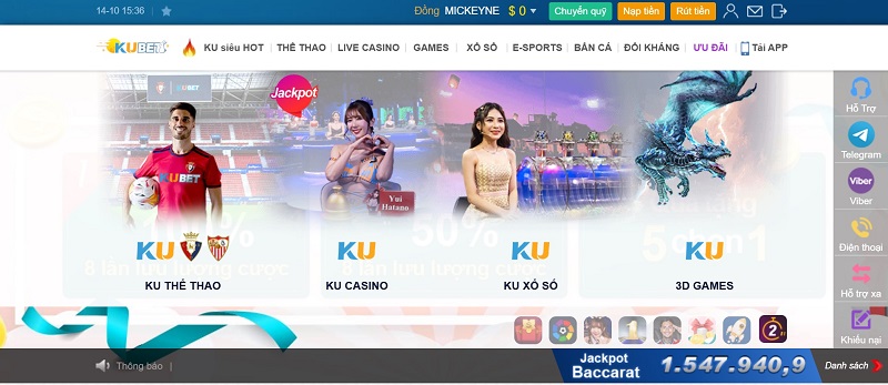 Vì sao Kubet được game thủ tin tưởng lựa chọn?